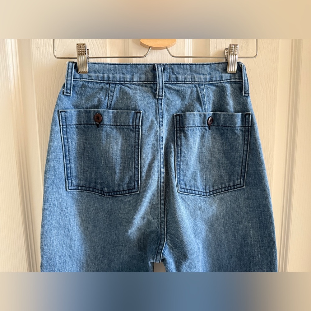 Doen Blue Flare & Wide Leg Jeans - Picture 6 of 10